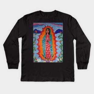 Our Lady of Guadalupe Kids Long Sleeve T-Shirt